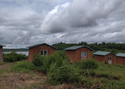 Alaska fishing lodge with gourmet meals